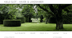Desktop Screenshot of kjeldslot.dk